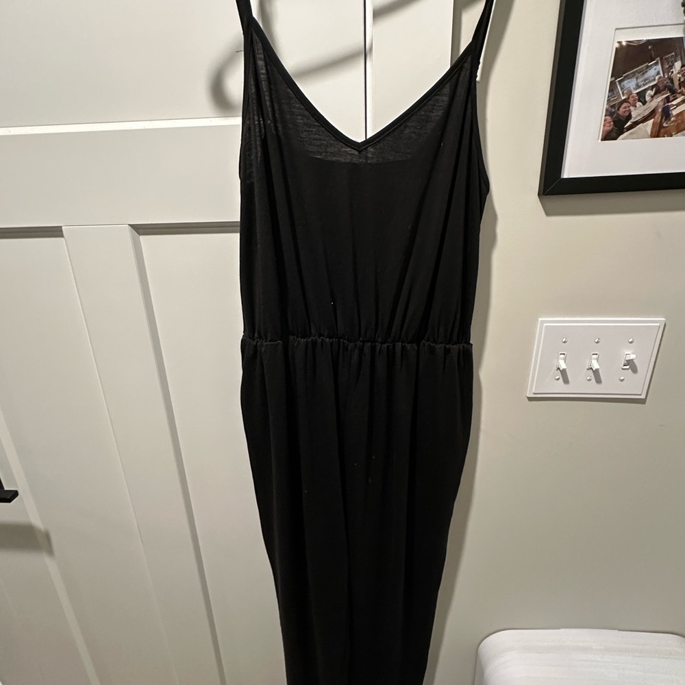 SHEIN Black Knit Jumpsuit